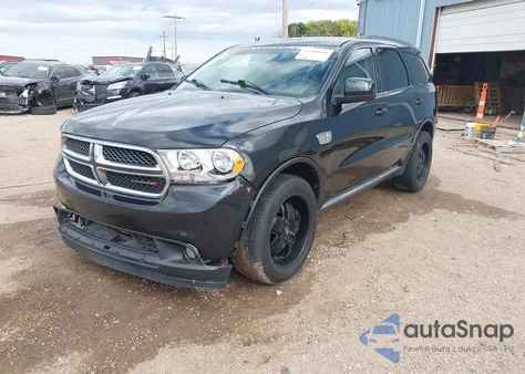 2013 Dodge Durango Sxt из США, поврежденный, VIN 1C4RDHAG0DC571918